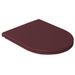 WC-istuinkansi Interia Infinity Slim Easy Take, soft-close, matta punainen