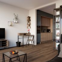 Vinyylilankku Check Floors Check One Premium 2076 Boxbach Oak, tummanruskea, integroitu askeläänieriste
