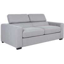 Vuodesohva Home4You KINGSTON 3-istuttava 198x96xK76/94 cm, harmaa