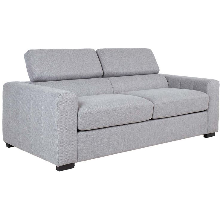 Sofa bed KINGSTON 3-seater 198x96xH76/94cm, grey