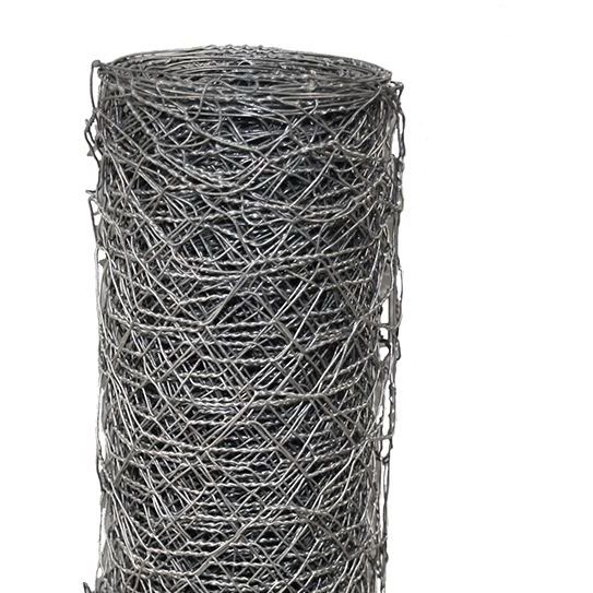 Kuuskulmaverkko Cetap, 150cm x 2.5m, sinkitty