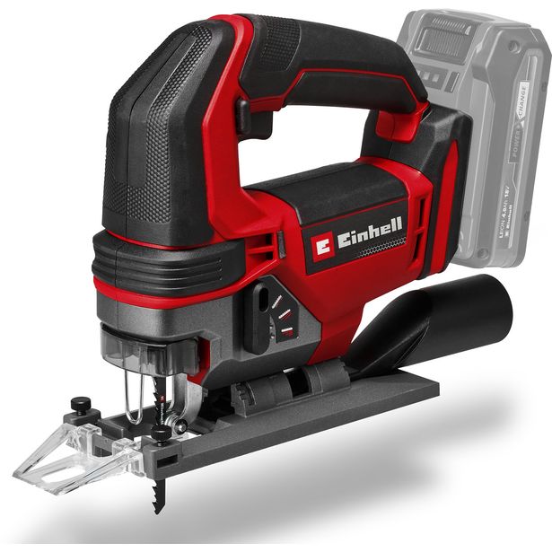 Akkupistosaha Einhell PXC TE-JS 18/100 Li Solo, 18V, ilman akkua