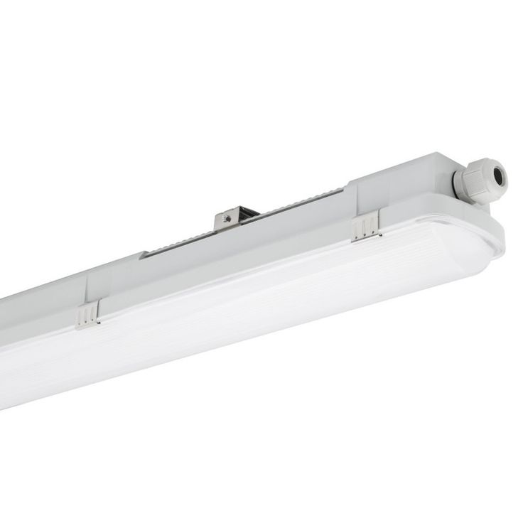 Teollisuusvalaisin Sylvania Resisto 36W, 4000K, IP66 1200mm, läpijohdotettu, harmaa
