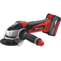 Akkukulmahiomakone Einhell PXC TE-AG 18/115 Li, 18V, 4.0Ah akulla