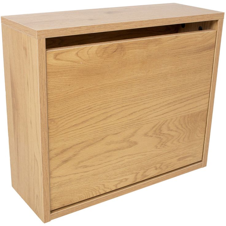 Shoe cabinet AALBORG 49x18xH41,5cm, oak