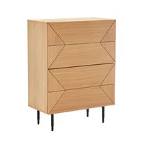 Senkki Home4You Nate 75x40x102cm, tammi