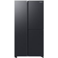 Jääkaappipakastin Samsung Side by Side RH69DG895EB1EF, 92cm, 645l, musta teräs
