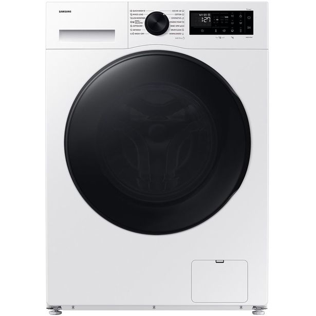 Kuivaava pesukone Samsung WD90DG5B15BEEE, 60cm, valkoinen