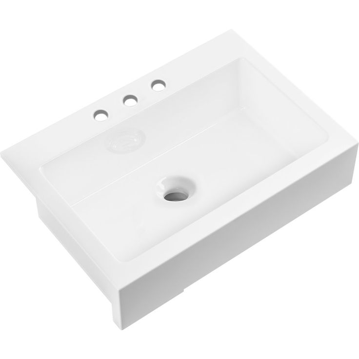 Keittiöallas Interia Arya, 860x620 mm, 3 hanareikää, valkoinen