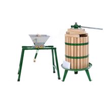Murskain CiderMill ECO 7l, käsikäyttöinen, sis. jalat ja mehupuristin 18l