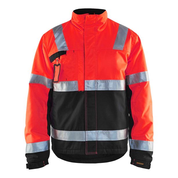 Talvitakki Blåkläder 4862 Highvis, punainen/musta