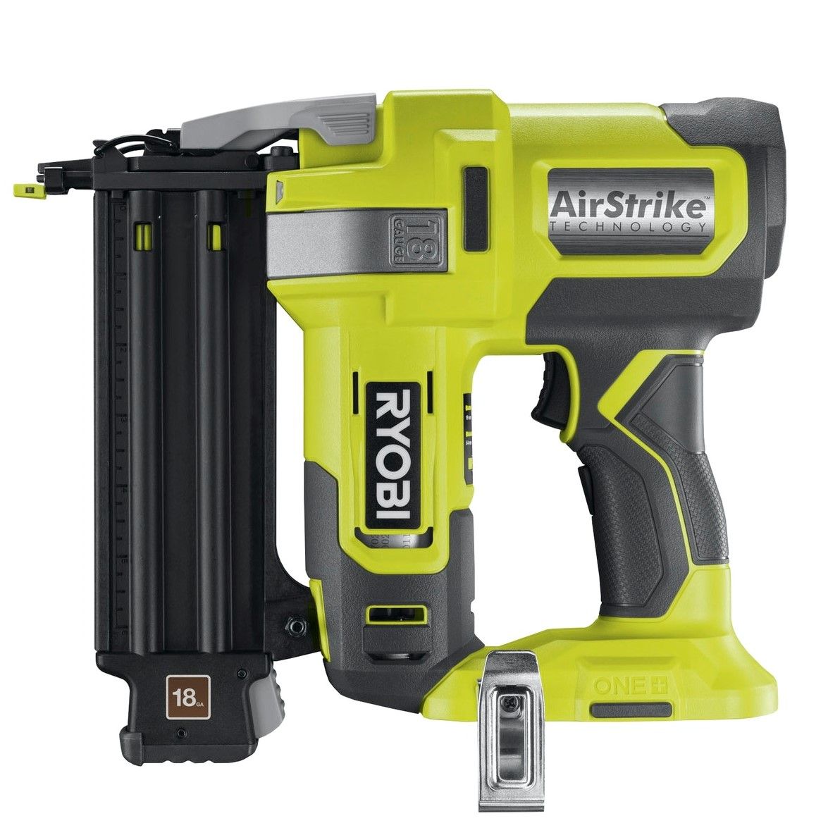 Akkuviimeistelynaulain Ryobi ONE+ R18GN18-0, 18V, ilman akkua