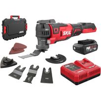 Akkumonitoimityökalu Skil 3650 GA XP Pro, 20V, 2.0Ah akulla + salkku