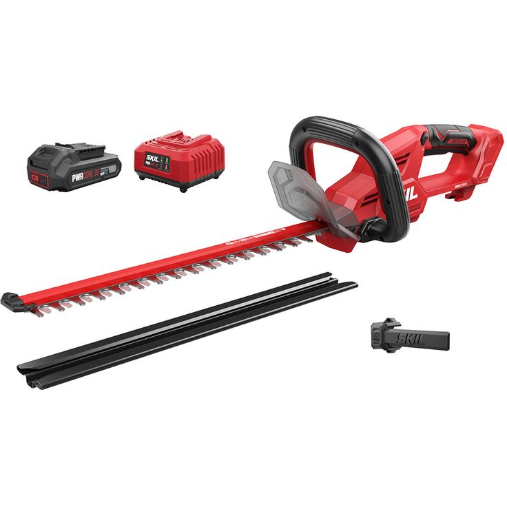 Akkupensasleikkuri Skil 0438 AA, 45cm, 20V, 2.0Ah akulla