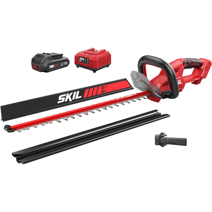 Akkupensasleikkuri Skil 0440 AA, 55cm, 20V, 2.0Ah akulla