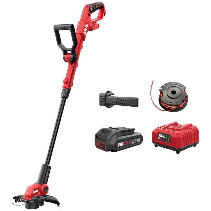 Akkuviimeistelyleikkuri Skil 0231 AA, 20V, 2.0Ah akulla