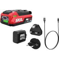 Akku ja laturi Skil 20V Max 3142 USB-C KeepCool 2.0Ah + 3141 45W Power Delivery