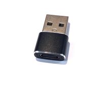 USB-sovitin Woodline USB-C (naaras) - USB-A (uros), tiedonsiirto 480 Mbps