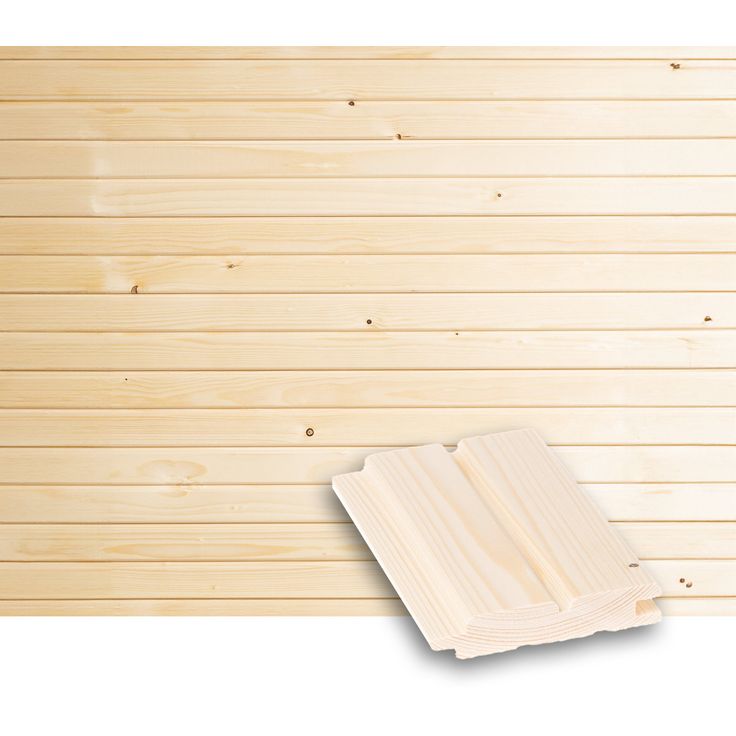Rimapaneeli/valeurapaneeli Lauta, 15x95x5100mm, VK kuusi, puuvalmis