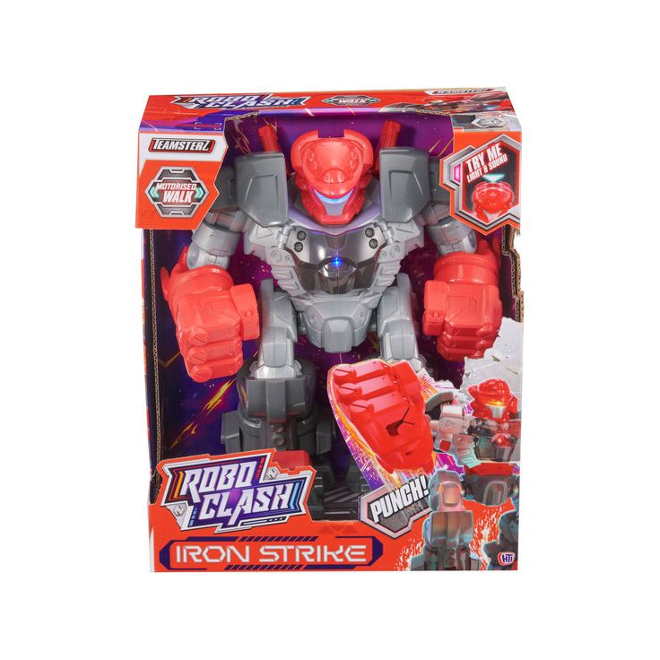 Lelurobotti Teamsterz Robo Clash Iron Strike, 30cm