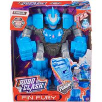 Lelurobotti Teamsterz Robo Clash Fin Fury Shark, 30cm