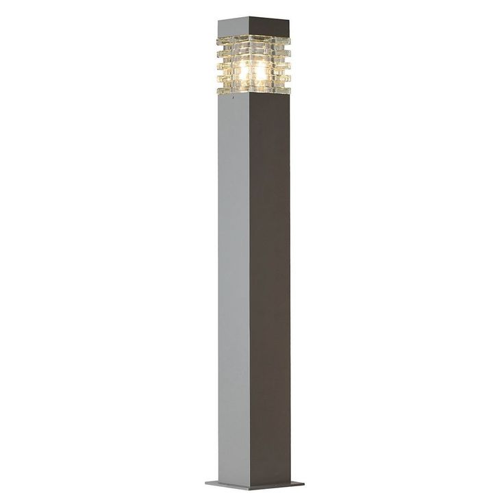 Pollarivalaisin FTLIGHT Lucas, E27, 60W, IP44, harmaa, Verkkokaupan poistotuote