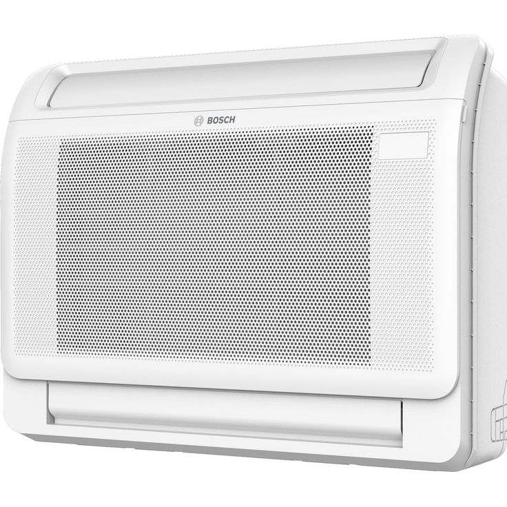 Ilmalämpöpumppu Bosch Climate 5100i CN, lattianrajamalli, valkoinen, WiFi