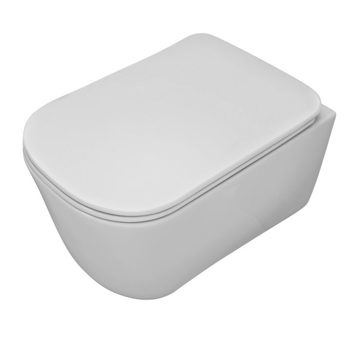 WC-istuin Kerasan Tribeca Tech Rimless 5114TK seinämalli valkoinen