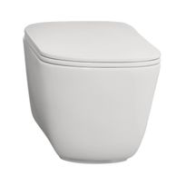 WC-istuin Kerasan Tribeca Rimless 5118, lattiamalli, S/P-lukko, matta, eri värejä