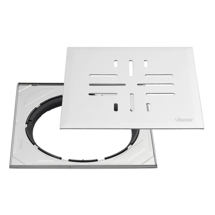 Neliökansi RST Vieser Classic+ säädettävällä teräskehyksellä 197x197 mm