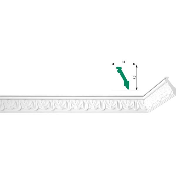 Polystyreenilista Exclusive B-5, 34x56mm (2x2m)