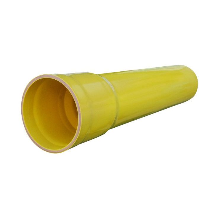 Kaapelinsuojaputki Pipelife TEL 140x6000 A, keltainen, ilman tiivistettä