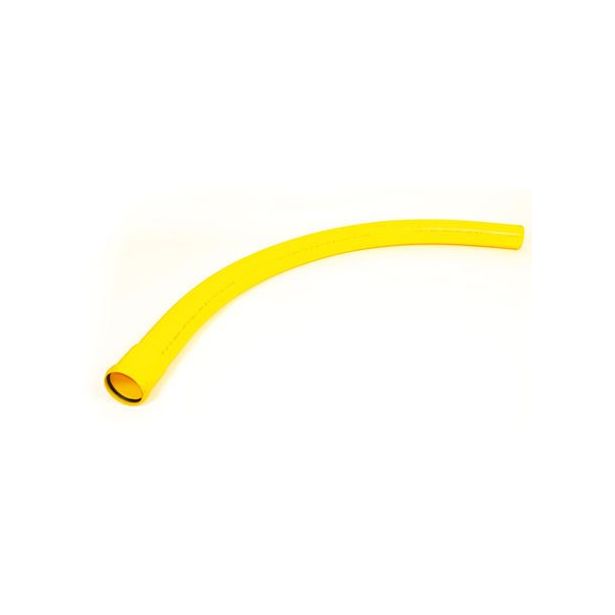 Kaapelinsuojaputken kaari Pipelife OPTO 140x90 B, PVC, keltainen