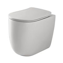 WC-istuin Kerasan Nolita 5318 Rimless, S/P-lukko, lattiamalli, matta, eri värejä