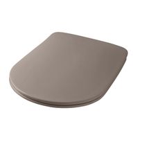 WC-istuimen kansi Kerasan Nolita soft close matta harmaa