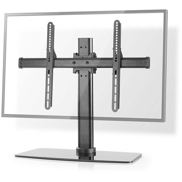 TV-pöytäteline Nedis, säädettävä, 32-65 tuuman näytöille, maksimi tuettu näytön paino 45kg