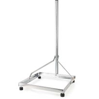 Antennin parvekejalusta Nedis, teräksinen, reunakiinnitteinen, 1m mastolla