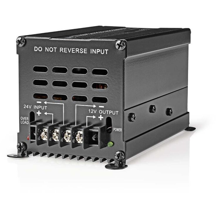 Jännitemuunnin Nedis POCO106, DC–DC 24–12 V 240 W