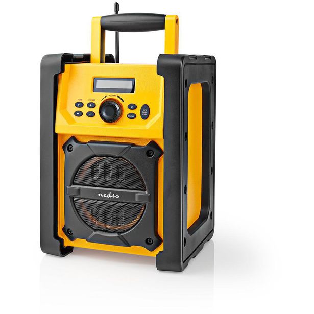 Työmaaradio Nedis, digitaalinen FM, IPx5