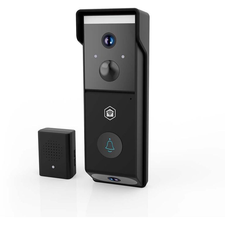 Video-ovikello Nedis SmartLife, wi-fi, tuplakameralla, 2x full HD, IP54