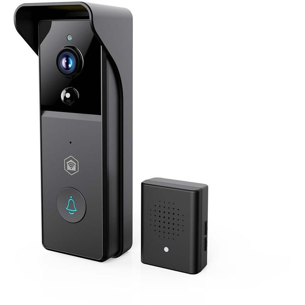 Video-ovikello Nedis SmartLife, wi-fi, IP44, 3MP full HD