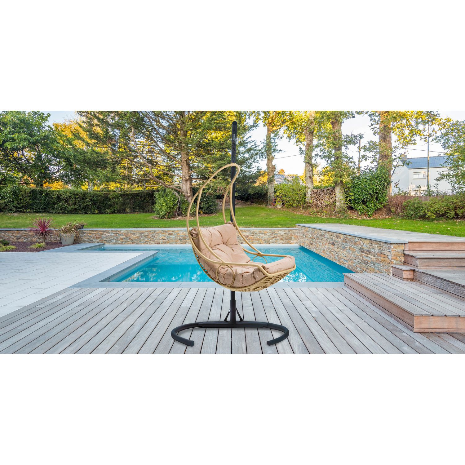 Riipputuoli Linento Garden Florya, beige