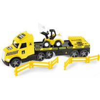 Lavettirekkasetti Wader Magic Truck Technic, 78cm, pyöräkuormaajalla