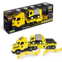 Lavettirekkasetti Wader Magic Truck Technic, 78cm, roska-autolla