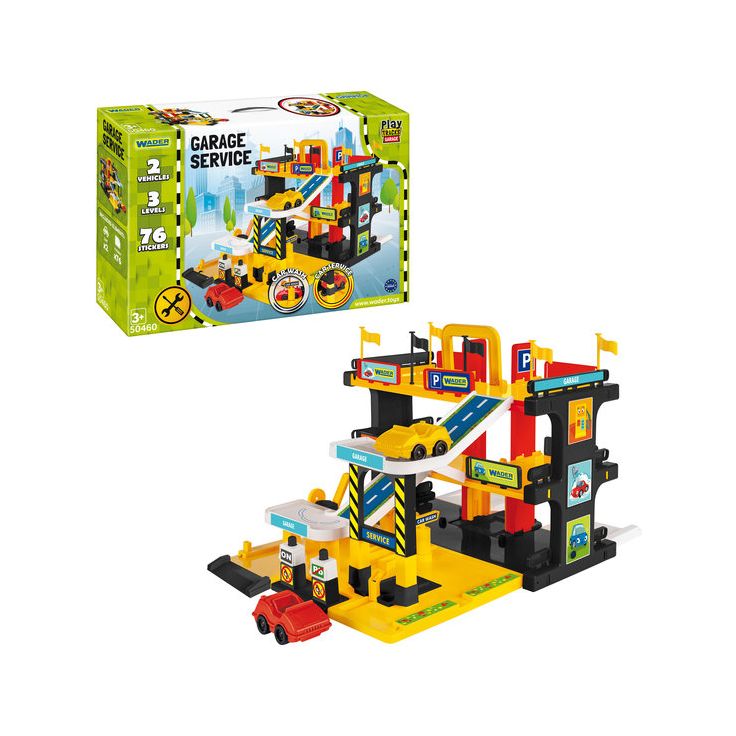 Parkkitalo Wader Garage Service, 3 kerrosta