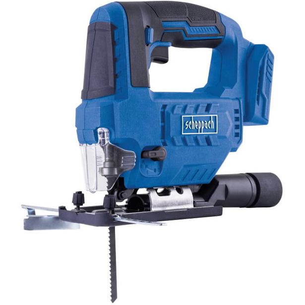 Akkupistosaha Scheppach C-JS220-X, 20V, ilman akkua ja laturia