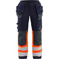 Naisten riipputaskuhousut Blåkläder 7185 Multinorm Stretch