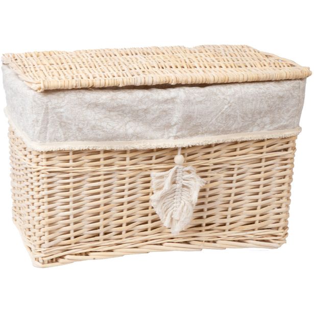 Basket WILLI TASSEL 53x33xH34cm