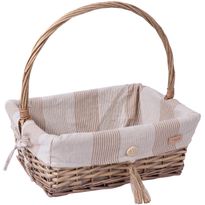 Kori Home4You WILLI RAITA 37x28xK15/39 cm, beige