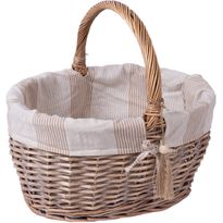 Kori Home4You WILLI RAITA 42x31xK23/38 cm, beige